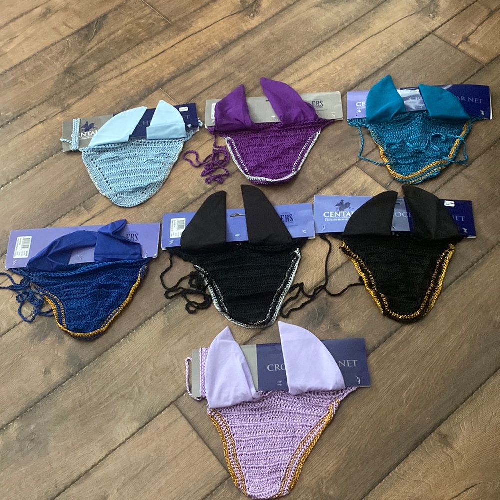 NWT Crochet Ear Nets